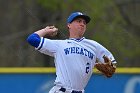 Baseball vs RWU  Wheaton College Baseball vs Roger Williams University. - Photo By: KEITH NORDSTROM : Wheaton, Baseball